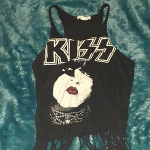 Kiss crop top
